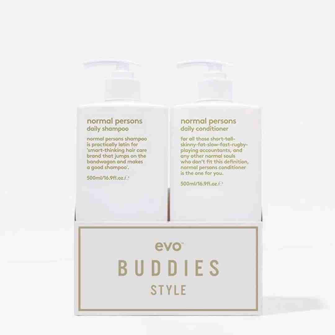 Evo Normal Persons Daily Shampoo Conditioner2 | Charm and Champagne Evo Normal Persons Daily Shampoo Conditioner2| Charm and Champagne
